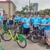 Passeio Ciclístico da Santa Casa anima as ruas de Santos